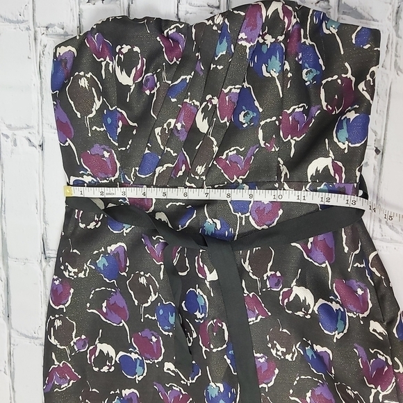 American Eagle Strapless Floral Dress. - Picture 8 of 13